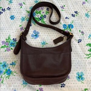 Vintage Coach Janice Legacy Chocolate Brown Bag - 9950